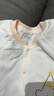翹腳鴨嬰兒衣服新生兒連體衣滿(mǎn)月寶寶爬爬服純棉包屁睡衣百天春秋冬季80 曬單實(shí)拍圖