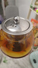茗光茶壺玻璃泡茶壺茶水分離燒水壺家用茶壺辦公玻璃茶具功夫茶壺 曬單實(shí)拍圖