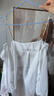 浪莎（LangSha）老公喜歡大碼睡衣女夏款情調高級感男友風(fēng)襯衫情侶透明薄款家居服 白色[含T褲] 均碼 [建議80-130斤]保密發(fā)貨 速發(fā) 曬單實(shí)拍圖
