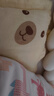 全棉時(shí)代嬰兒紗布方枕1-3歲兒童枕頭寶寶枕頭枕套套裝3件套 熊熊下午茶 曬單實(shí)拍圖