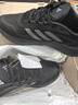 阿迪達斯（adidas）男女情侶鞋輕便耐磨透氣休閑運動(dòng)鞋跑鞋JH5150 黑色 40 曬單實(shí)拍圖