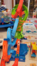 風(fēng)火輪（HOT WHEELS）生日禮物兒童賽車(chē)玩具男孩玩具-風(fēng)火輪電動(dòng)四環(huán)撞擊軌道HXR70 曬單實(shí)拍圖