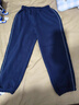威爾貝魯春季男女兒童撞色線(xiàn)休閑褲子嬰幼兒寶寶運動(dòng)長(cháng)褲褲裝藏青120 曬單實(shí)拍圖