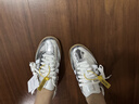 阿迪達斯（adidas）三葉草 女子 SAMBA OG W 休閑鞋 JR0035 金屬銀 36 曬單實(shí)拍圖