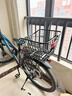 飛鴿自行車(chē)后車(chē)筐山地車(chē)籃兒童折疊車(chē)后置籃子單車(chē)后籃加大車(chē)簍書(shū)包架 曬單實(shí)拍圖