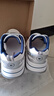 泰蘭尼斯春季兒童運動(dòng)鞋百搭男童跑步鞋女童輕便防滑老爹鞋白/銀色34碼 曬單實(shí)拍圖