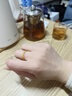 周六福（ZLF）  黃金戒指女款足金5G金編織金線(xiàn)指環(huán)織夢(mèng) 計價(jià) 13號-2.32g 曬單實(shí)拍圖