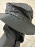迪卡儂太陽(yáng)帽夏折疊透氣遮臉戶(hù)外出游騎行大沿防曬帽-4084638 曬單實(shí)拍圖