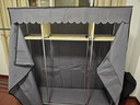 樂(lè )愛(ài)家簡(jiǎn)易衣柜加粗鋼管出租房布衣柜家用宿舍衣柜臥室全鋼架結構衣櫥 曬單實(shí)拍圖
