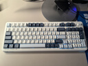 機械師KG98 三?？椭苹瘷C械鍵盤(pán) 無(wú)線(xiàn)藍牙有線(xiàn)電競游戲辦公鍵盤(pán) HIFI打字音RGB燈效98鍵 紫金軸 經(jīng)典藍 曬單實(shí)拍圖