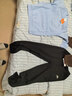 安踏兒童套裝男中大童2026春秋季新款運動(dòng)2件套青少年女孩衛衣衛褲子 淺藍衛衣+黑色褲子 【休閑簡(jiǎn)約】 140 cm 曬單實(shí)拍圖