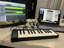 M-VAVE 便攜無(wú)線(xiàn)藍牙SMK25鍵盤(pán)midi鍵盤(pán)打擊墊音樂(lè )創(chuàng  )作編曲鍵盤(pán)電音迷笛 SMK25MINI黑白色+軟件+音源+教程 曬單實(shí)拍圖