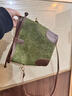 viney品牌水桶包包女包輕奢斜挎包單肩包生日禮物送女友老婆 【綠色】高檔實(shí)用 時(shí)尚百搭休閑通勤腋下包 曬單實(shí)拍圖