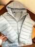 波司登26春季鴨絨輕薄羽絨馬甲三防科技女基礎輕暖外套B260135002 曬單實(shí)拍圖