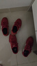 斐樂(lè )（FILA）官方海珀鞋薄底女鞋紅色新年款2026春季新款休閑鞋子 紅薔薇/標準白-AC 37.5 曬單實(shí)拍圖