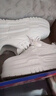 回力小白鞋女輕盈舒適軟底板鞋女學(xué)生休閑百搭運動(dòng)增高鞋女 白色 37 曬單實(shí)拍圖