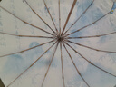 新款16骨彩膠花色太陽(yáng)傘晴雨兩用復古木柄傘彩膠折疊手動(dòng)遮陽(yáng)雨傘 古風(fēng)水墨】16骨彩膠印花 曬單實(shí)拍圖