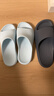 樸西靜步新款女士室內居家涼拖eva軟底浴室洗澡 凈水藍  37-38 曬單實(shí)拍圖