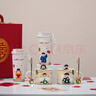 赟婭新婚結婚禮物送新人新娘簡(jiǎn)約高級感實(shí)用保溫杯伴手禮結婚用品必備 大囍漫畫(huà)陶瓷對杯+保溫杯（新婚快樂(lè )貼紙） 曬單實(shí)拍圖