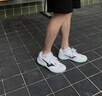 美津濃（MIZUNO）乒乓球鞋男款官方運動(dòng)鞋女士正品京東鞋子新款牛筋底防滑耐磨透氣 81GA220562-白色/灰色/白色-WAVE DRIVE 9 41 265 曬單實(shí)拍圖