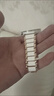 watchbond適用華為gt6/gt5表帶女款41mm手表gt5pro表帶42mm仿陶瓷oppo watch x2mini女士gt4白色透氣18mm 曬單實(shí)拍圖