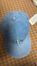 Calvin KleinJeans男女情侶中性簡(jiǎn)約ck刺繡潮流復古棉質(zhì)彎檐牛仔棒球帽禮物 曬單實(shí)拍圖