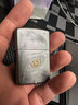 ZIPPO打火機之寶防風(fēng)煤油 鍛紗鍍鉻-秋水含睛  生日禮物男士 含油套裝 曬單實(shí)拍圖