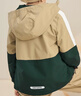 暇步士（Hush Puppies）童裝兒童男童外套春裝大童防風(fēng)質(zhì)感小牛津面料休閑薄風(fēng)衣外套 暖卡其 130 曬單實(shí)拍圖