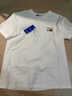 回力冰絲短袖t恤男夏季青少年透氣薄款莫代爾棉感打底衫圓領(lǐng)半袖體恤 白色(ha黑貓棕格胸標) 【冰絲涼感】 L /175(建議120斤-140斤左右) 曬單實(shí)拍圖