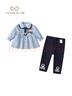 凡獵女童套裝春裝2026新款嬰兒洋氣時(shí)髦衣服寶寶上衣打底褲兩件套春秋 曬單實(shí)拍圖