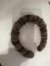 加恩倍秋冬復古豹紋帶齒毛絨發(fā)箍女高級感防滑洗臉頭飾高顱頂頭箍款 【加厚淺咖豹紋】發(fā)箍1個(gè) 曬單實(shí)拍圖