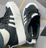 adidas NIZZA PLATFORM厚底增高運動(dòng)帆布鞋女阿迪達斯三葉草 一號黑/白   36 曬單實(shí)拍圖