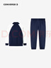 匡威Converse童裝男女童小高領(lǐng)開(kāi)襟衛衣+長(cháng)褲2件套純棉毛圈兒童套裝 曬單實(shí)拍圖