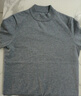恒源祥羊毛絨衫男士100男中年秋冬季常規款羊毛絨毛衫中老年高 領(lǐng)毛衣 HYX半高 領(lǐng)灰色 170/L 建議120-140斤 曬單實(shí)拍圖