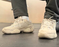 阿迪達斯Yeezy500白天使男女時(shí)尚休閑鞋ID5114 UK8.0碼42 曬單實(shí)拍圖