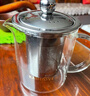 金灶（KAMJOVE）泡茶壺飄逸杯 耐熱玻璃茶具功夫辦公室花茶壺 茶水分離杯茶壺家用 曬單實(shí)拍圖