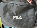 FILA 斐樂(lè )官方男包挎包冬季新款健身運動(dòng)單肩包斜挎包隨身包 正黑色-BK XS 曬單實(shí)拍圖