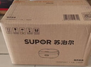 蘇泊爾（SUPOR）電熱飯盒 加熱飯盒 保溫飯盒 1L大容量免注水低音不粘內膽分隔飯盒 可插電上班族便攜式 熱飯神器 1L 【麥飯石不沾內膽】 曬單實(shí)拍圖