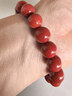 紀梵蒂 GEFIODEY天然南紅手串錦紅本命十二生肖男士紅瑪瑙手串轉運禮物送男友老公 【生肖豬/狗】10mm珠徑-假一賠十 曬單實(shí)拍圖