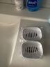 雙層肥皂盒家用衛生間瀝水香皂盒雙層大號香皂置物架洗衣皂盒好用 香皂盒灰底白網(wǎng)2個(gè) 曬單實(shí)拍圖