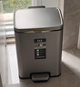 EKO腳踏垃圾桶12L雅鋼家用帶蓋大號不銹鋼衛生間廚房張若昀推薦9361 曬單實(shí)拍圖
