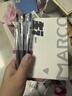 馬可（MARCO）雙頭勾線(xiàn)筆8支裝加粗黑色三支美術(shù)生幼兒園涂鴉描邊黑色油性筆卡裝速寫(xiě)馬克筆繪畫(huà) 曬單實(shí)拍圖