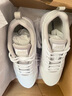 安踏女鞋運動(dòng)鞋女春季皮面跑步鞋媽媽運動(dòng)鞋輕便軟底旅游鞋休閑鞋 【皮面防潑水】安踏白/淡灰 37.5 曬單實(shí)拍圖