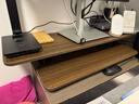 Brateck北弧 顯示器增高架雙層 支架增高架 顯示器支架 臺式電腦桌支架 筆記本支架桌面收納架 G700S棕 曬單實(shí)拍圖