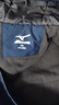 美津濃（MIZUNO）戶(hù)外夾克男連帽梭織透氣情侶鋒衣加絨加厚加棉外套男上衣 曬單實(shí)拍圖