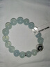 石頭記（istone）海藍寶手串情緒穩定水晶手鏈新中式生日禮物送女友 海藍寶手串 曬單實(shí)拍圖