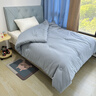牛咔A類(lèi)原棉大豆纖維春秋被子被芯學(xué)生宿舍單雙人冬被棉被褥四季通用 原棉淺藍【A類(lèi)母嬰級 超柔面料】 【冬被】150*200cm約8斤 曬單實(shí)拍圖