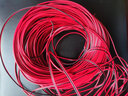 魯誠訊 紅黑平行線(xiàn)純銅電線(xiàn)RVB2*0.3雙并線(xiàn)雙排線(xiàn)黑紅電線(xiàn)電子線(xiàn)LED顯示屏連接電線(xiàn)100米 曬單實(shí)拍圖