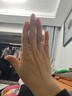 老銀匠s999足銀情侶戒指女光面閉口素圈簡(jiǎn)約可刻字足銀男女款情侶戒指 10號/周長(cháng)48.7mm 可刻字/含證書(shū) 曬單實(shí)拍圖