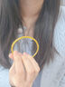 老廟黃金手鐲女滿(mǎn)天星999足金推拉鐲子生日禮物送女朋友老婆 臻選禮盒包裝【無(wú)產(chǎn)品勿單拍】 曬單實(shí)拍圖